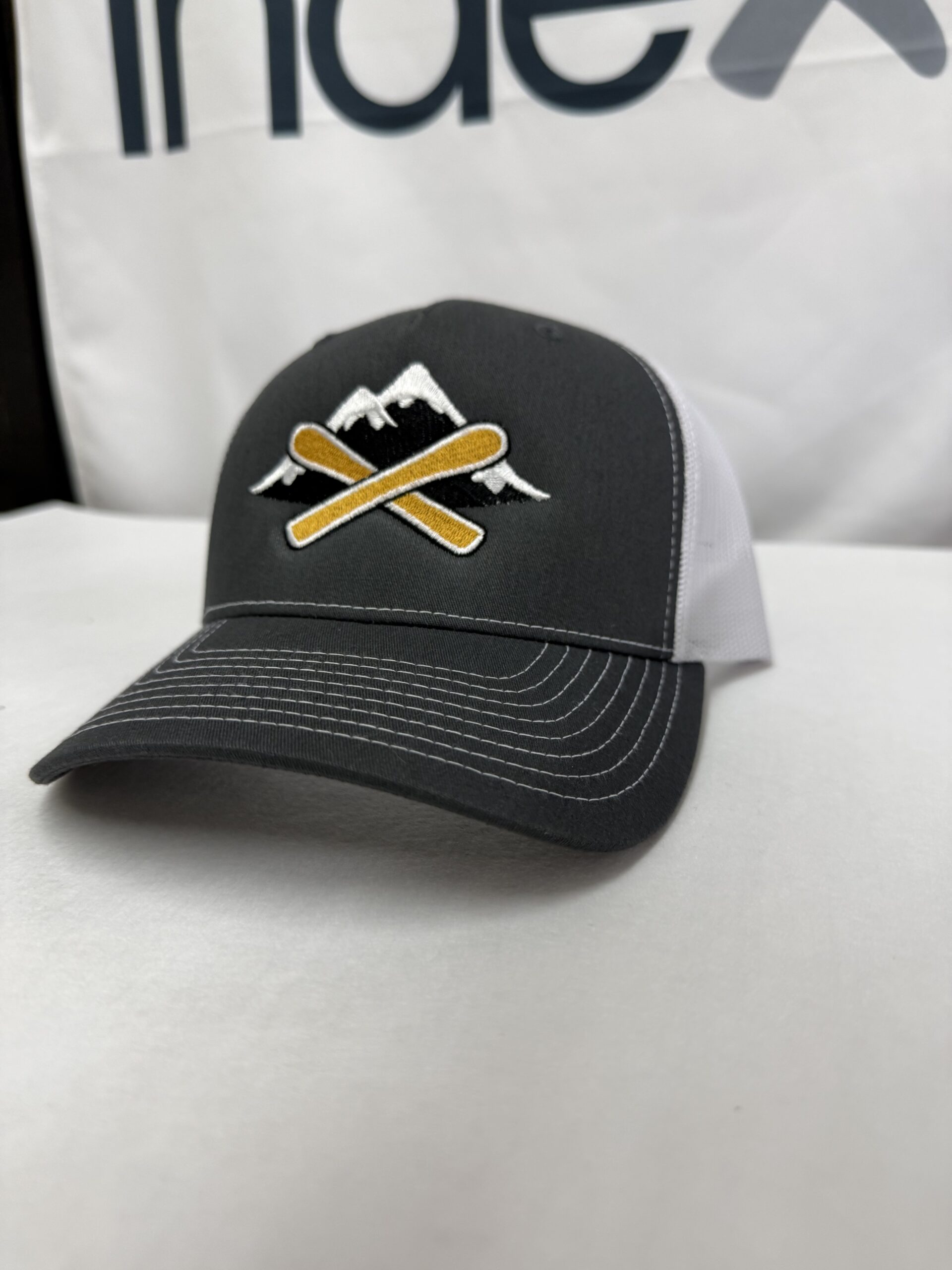 Summit Ski - 5 panel Grey/White